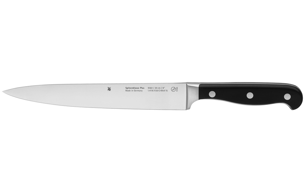 WMF Couteau à viande Top Class Plus 20 cm, Noir