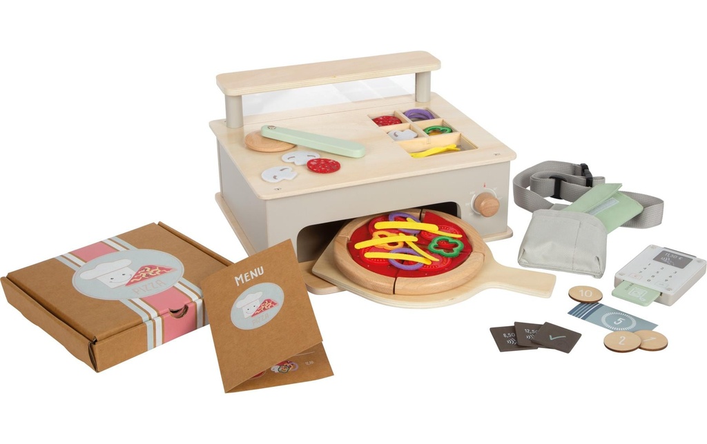 small foot Aliments jouets Kit pizzeria