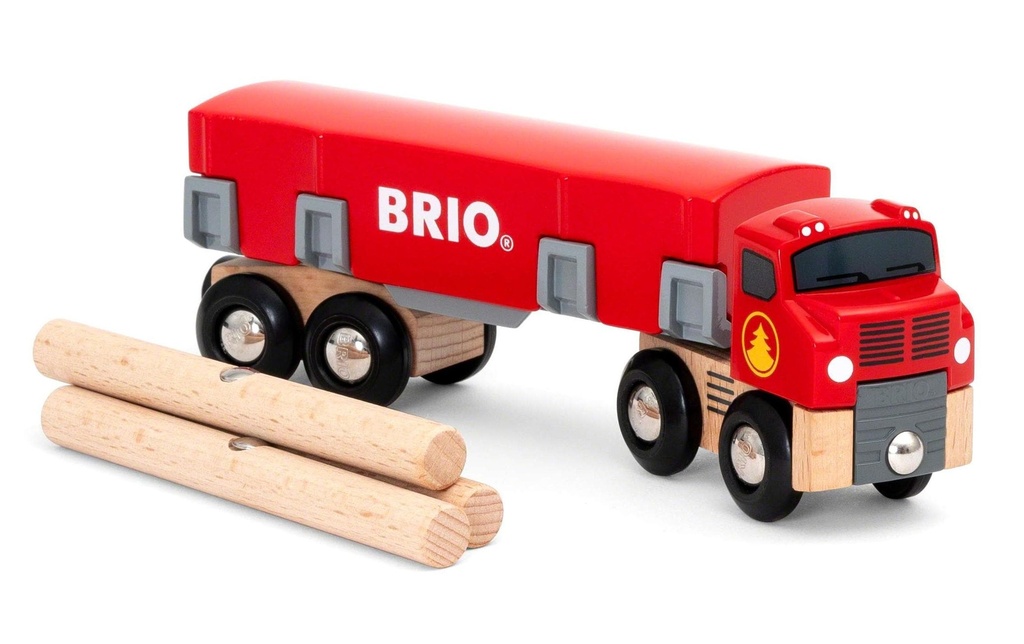 BRIO BRIO World Transporteur de bois à charge magnétique