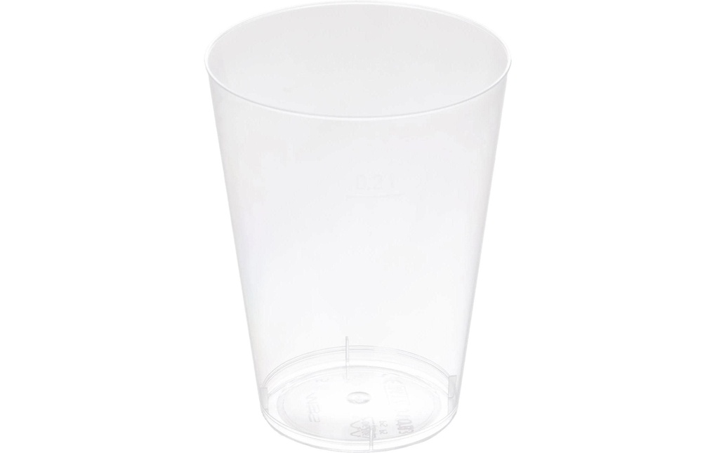 ELCO Gobelets jetables 1 dl 150 Pièce/s, Transparent