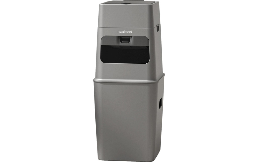Neakasa Seau PooGuard avec 1 rouleau de sacs poubelle Gris