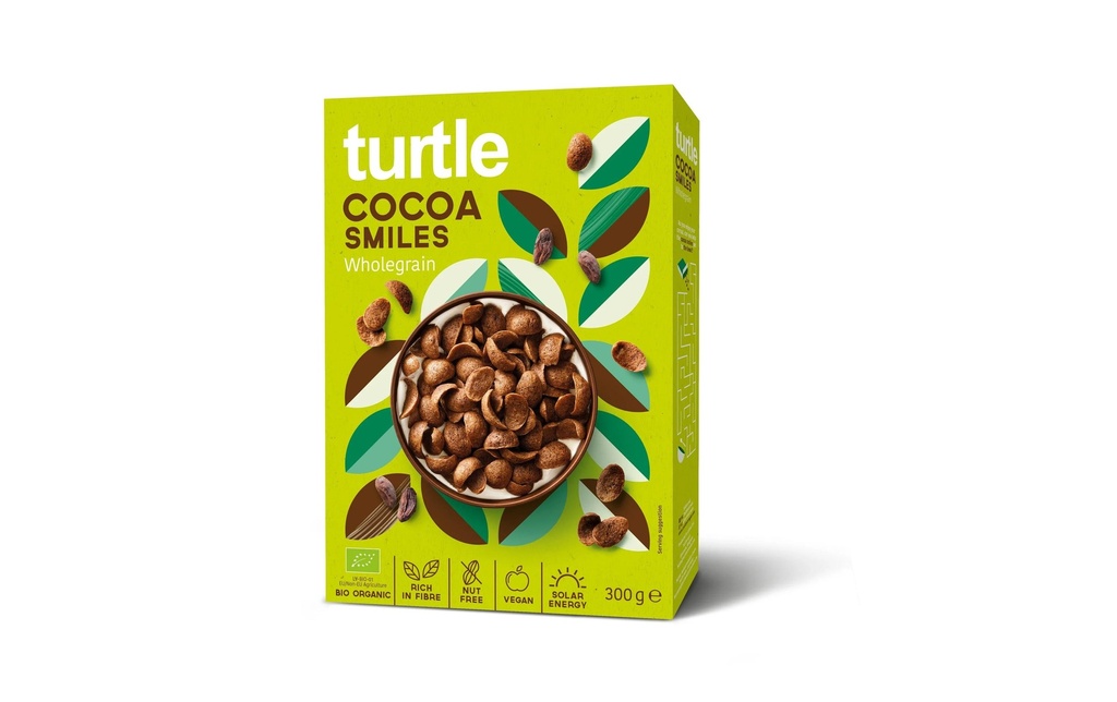 turtle Céréales Cocoa Smiles Bio 300g