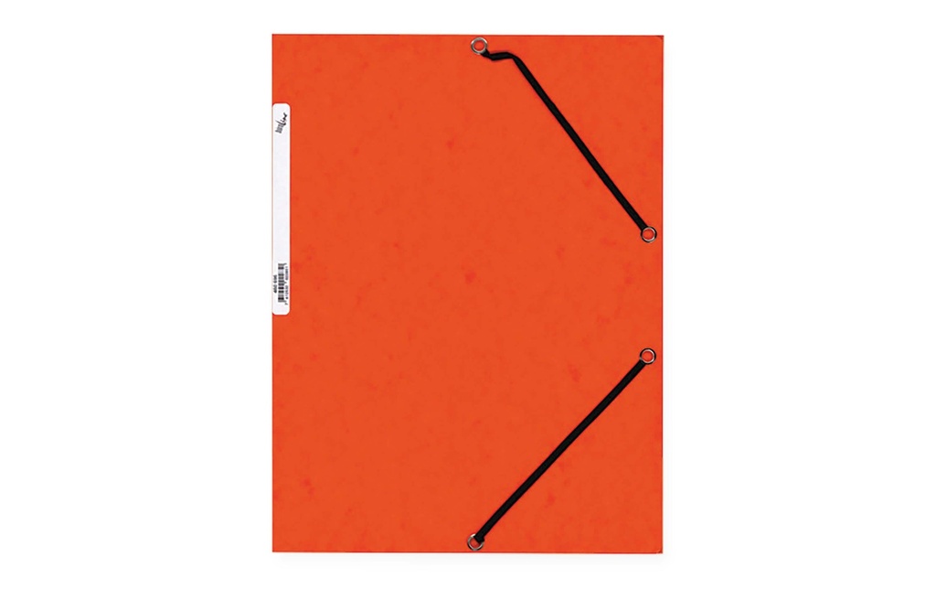 Büroline Portfolio à ruban élastique Carton, A4 Orange