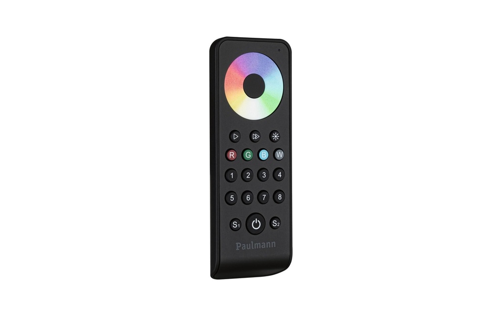 Paulmann Télécommande Pro RGBW DC2 x 1.5 V Noir