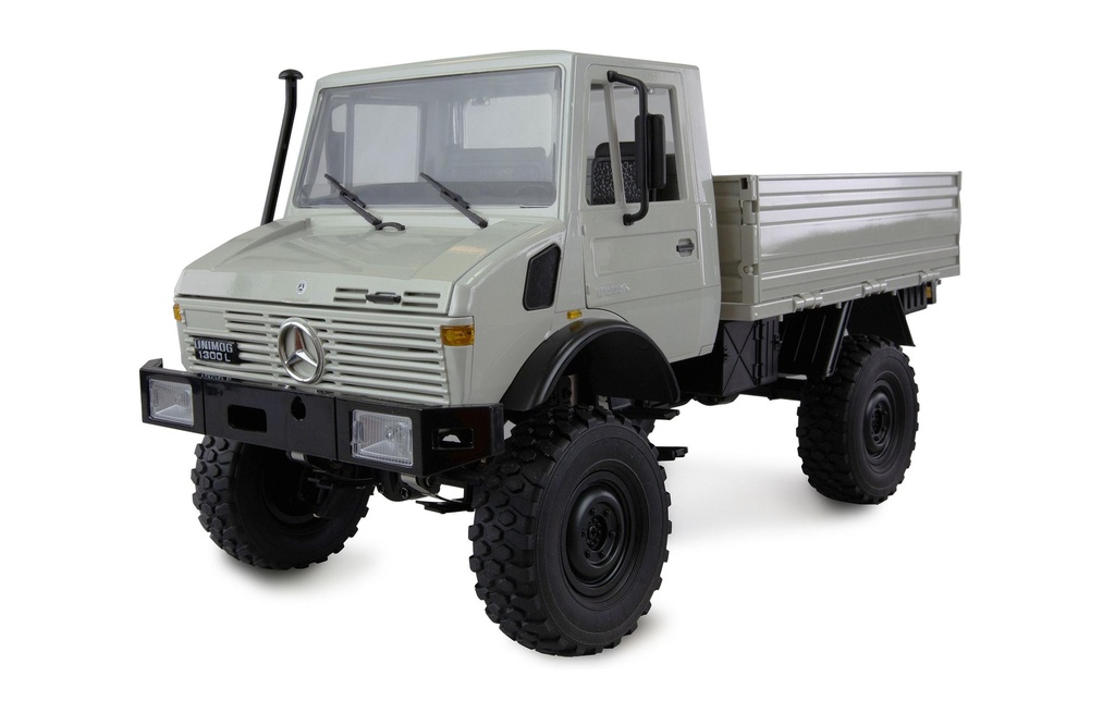 Amewi Mercedes-Benz Unimog Basic 4WD Gris clair, RTR, 1:12