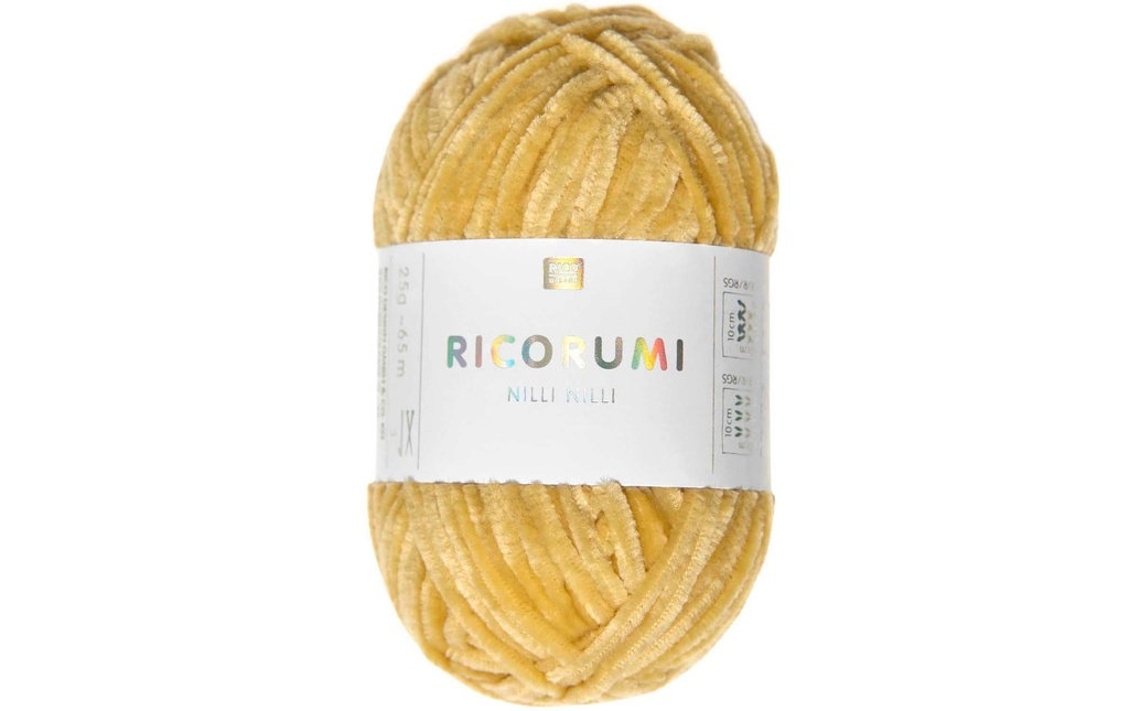 Rico Design Laine Ricorumi Nilli Nilli Jaune moutarde