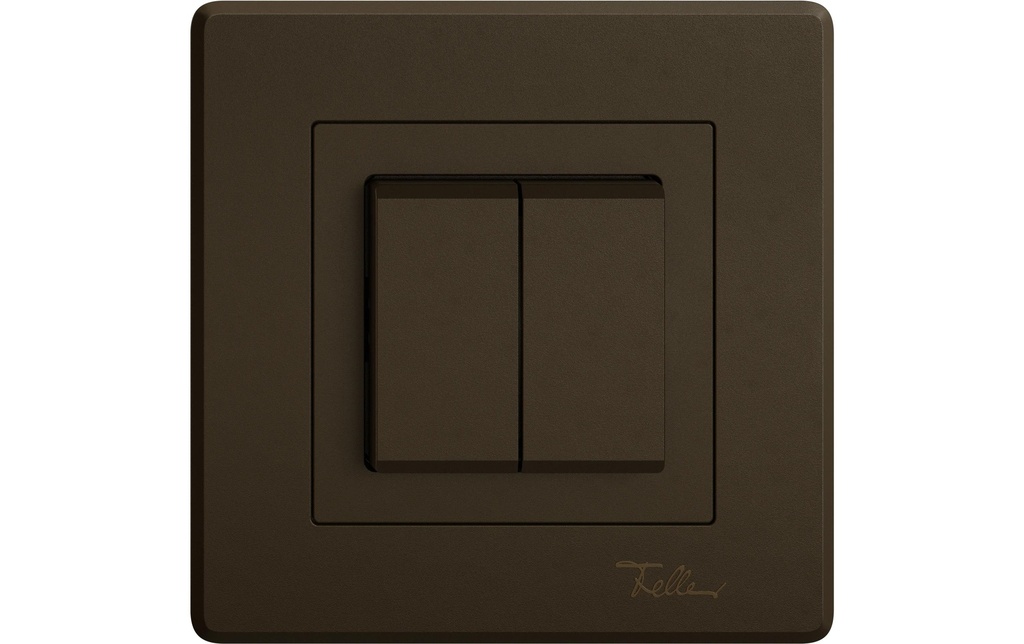 Feller Commande Smart light  EDIZIO.liv pour Philips Hue, Coffee