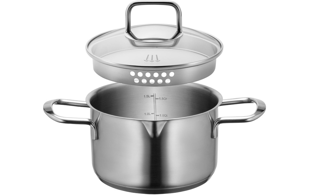 Mäser Casserole SANVITO 16 cm, argent