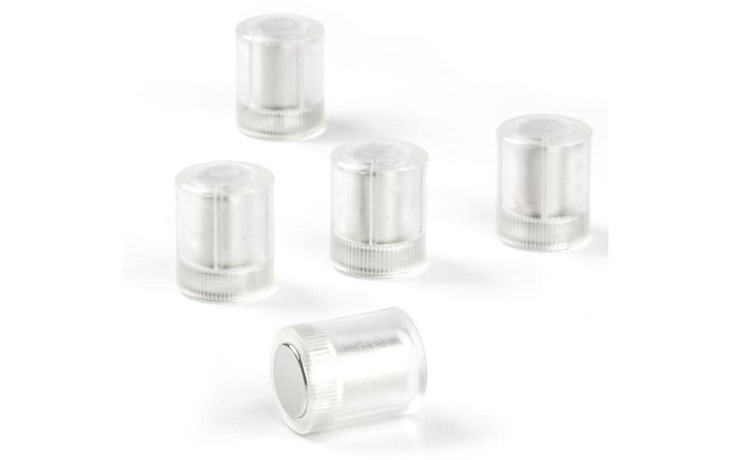 supermagnete Aimant Cylindrique 5 Pièce/s, Transparent
