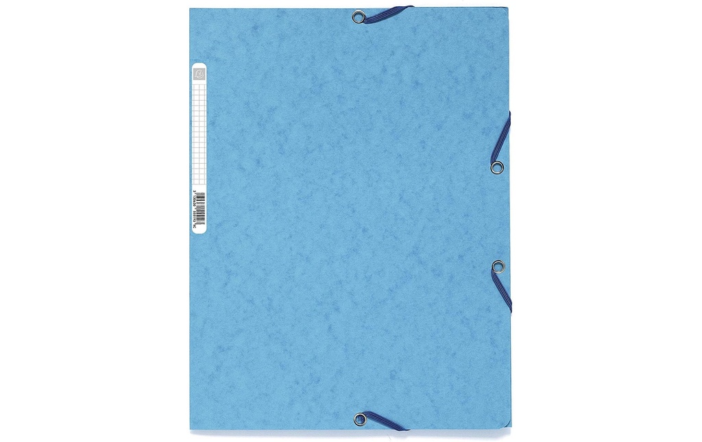 Exacompta Portfolio à ruban élastique A4 Turquoise, 250 feuilles