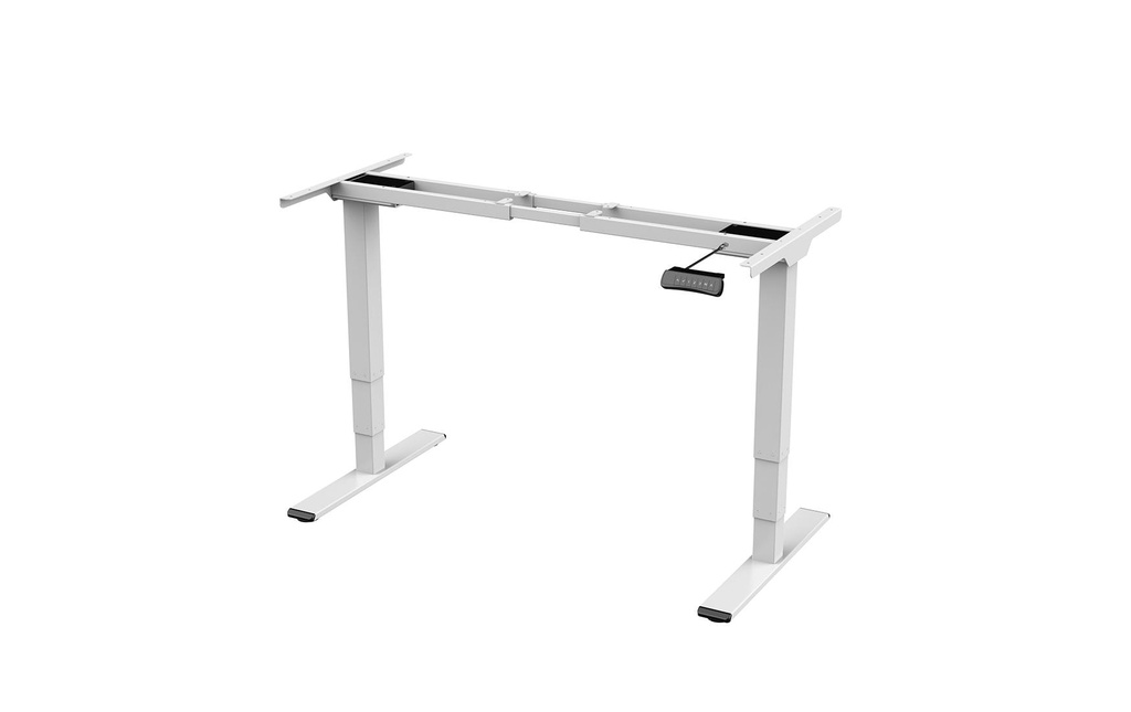 Contini Piètement de table RAL 9016 1100 - 1700 mm sans plaque