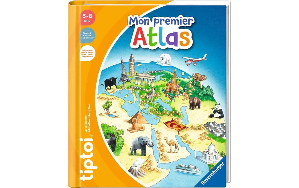 tiptoi Livre éducatif Tiptoi Mon premier Atlas -FR-
