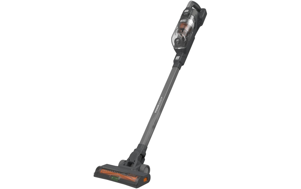 BLACK+DECKER Aspirateur à main/manche sans fil BHFEA520J Orange/Gris
