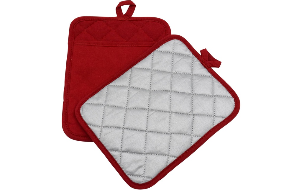 Stronghold Maniques argent/rouge