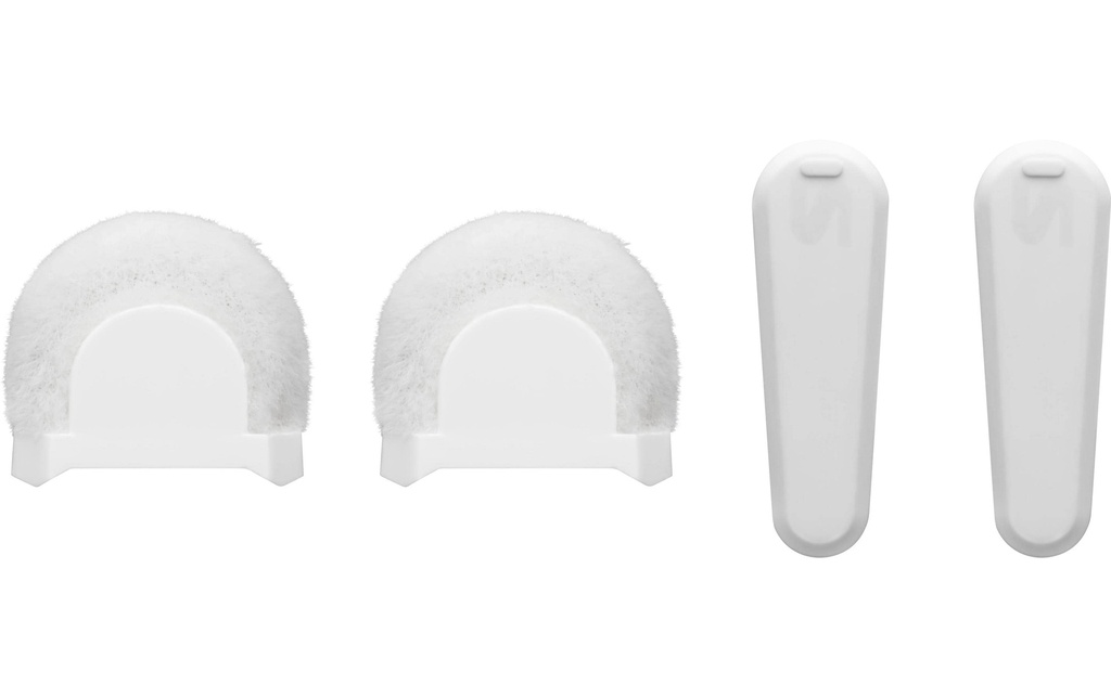 Shure Premier ensemble clip et pare-brise AMV-LAV-WS/W Set
