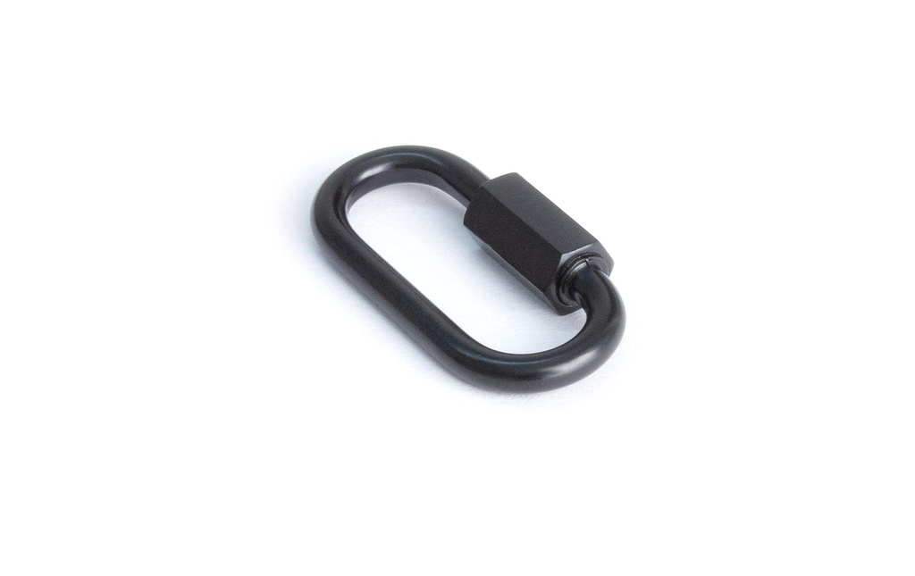 Meister Fermoir de chaîne Blackline Ø 4 x 33 mm, Acier galvanisé