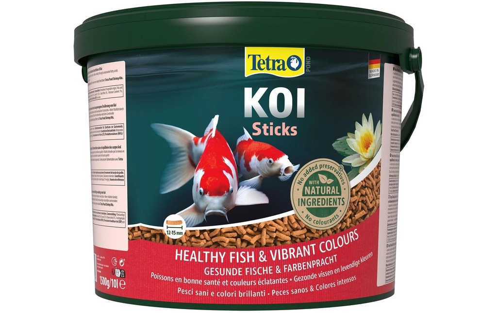 Tetra Aliments pour koï Pond Koi Sticks, 10 l