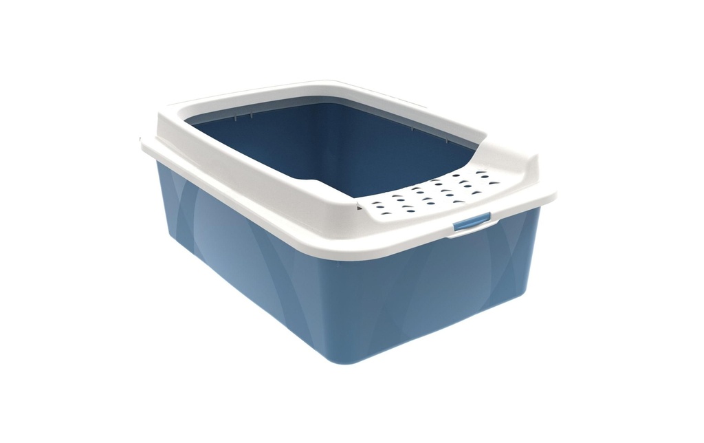 Rotho Litière pour chats Bonnie M Eco Bleu – Sable