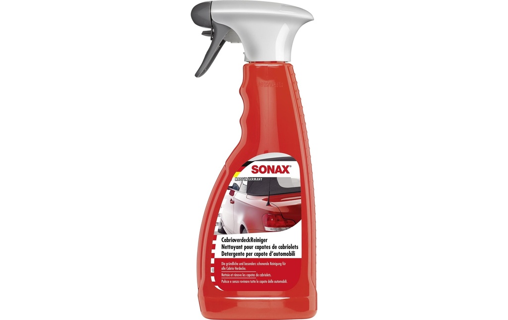 Sonax Nettoyant pour capote de cabriolet, 500 ml