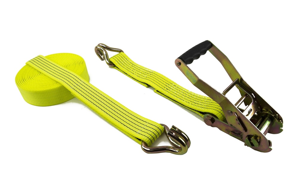 Zurrfix Sangle d'arrimage 0.50 + 7.50 m avec crochet, 2500 daN