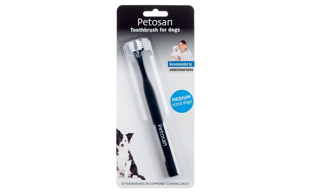 Petosan Brosse à dents pour les chiens, M