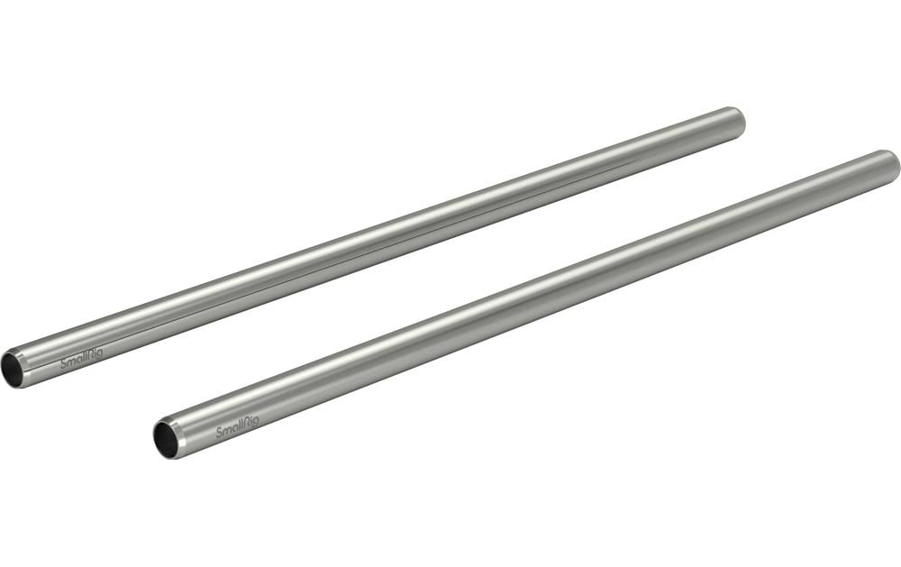 Smallrig Tige de 15 mm en acier inoxydable - 40 cm 16 (2 pièces)