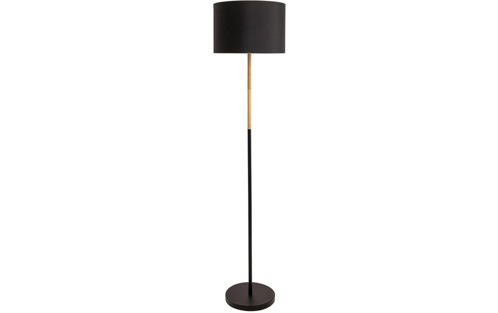 Näve Lampe sur pied Textile «TESSILE Noir