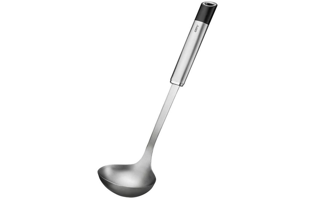 GEFU Louche Primeline 34,2 cm, Noir/Argenté