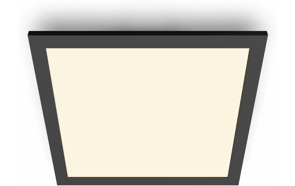 Philips Plafonnier tactile SceneSwitch carré 12W 2700K noir