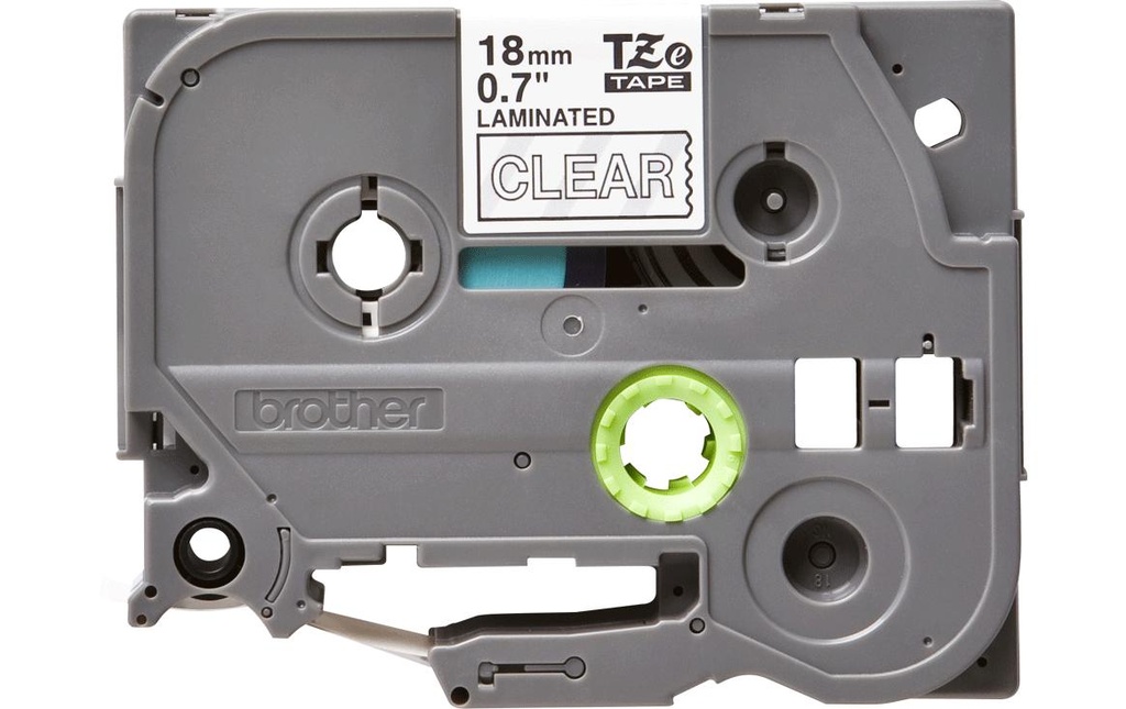 P-TOUCH Ruban P-Touch 18mm transp-blan