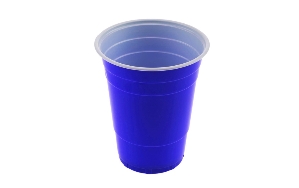 FTM Gobelets jetables Beer Pong , 50 Pièce/s, Bleu