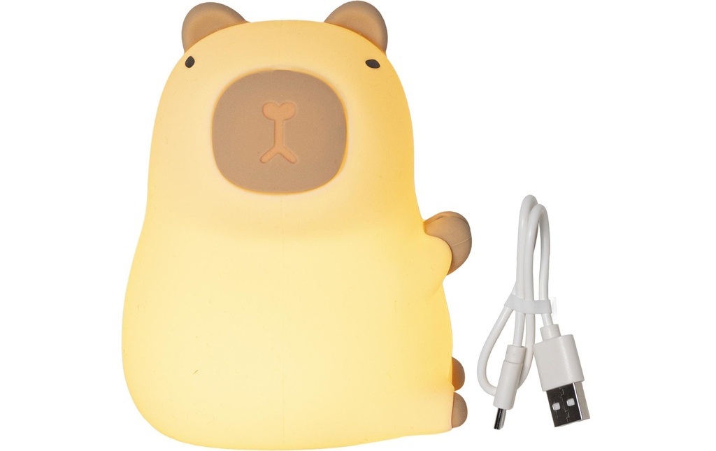Star Trading Veilleuse Capybara Veilleuse LED Functional RGBW Blanc