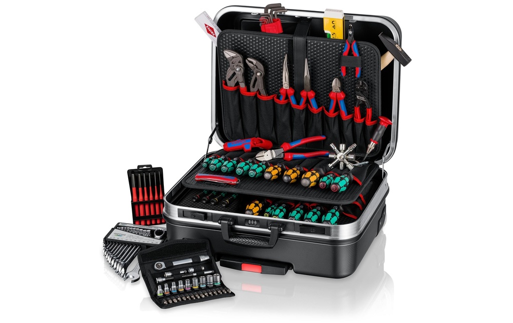 Knipex Coffret à outils Mécanisme BIG Basic Move, 90 pièces