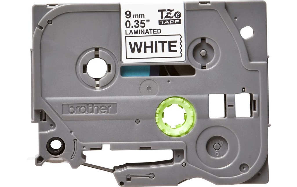 P-TOUCH Ruban P-Touch 9mm blanc-noir