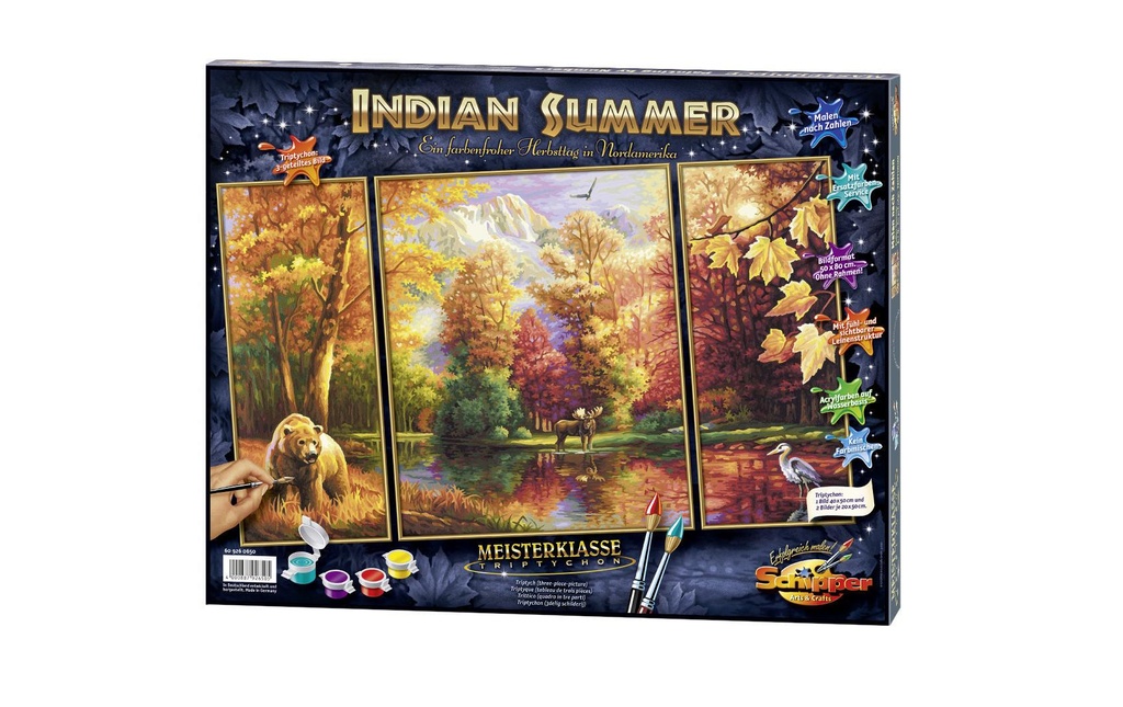 Schipper Peinture avec chiffres Indian Summer