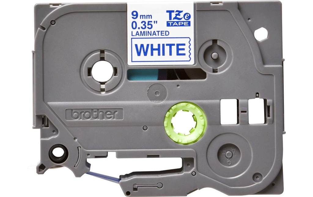 [259400223] P-TOUCH Ruban P-Touch 9mm blanc-bleu