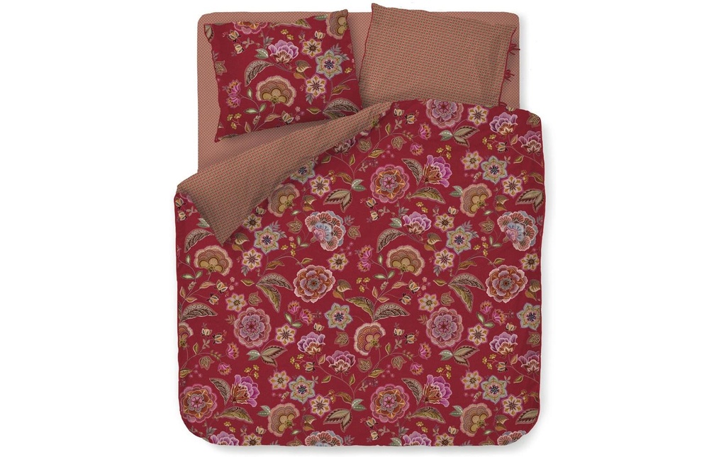 PIP Studio Housse de duvet Matata 200 x 210 cm, rouge