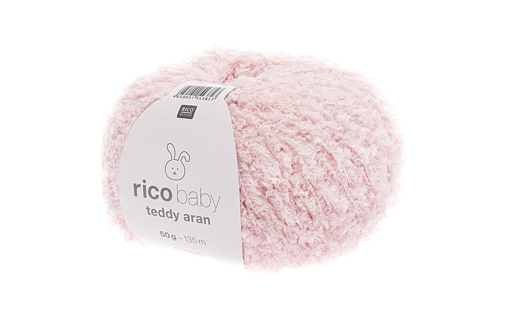 Rico Design Laine Baby Teddy Aran 50 g Rose