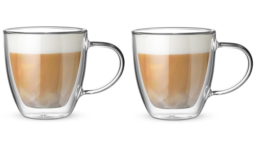 Bialetti Tasse à cappuccino Capri 160 ml, 1 Pièce/s, Transparent