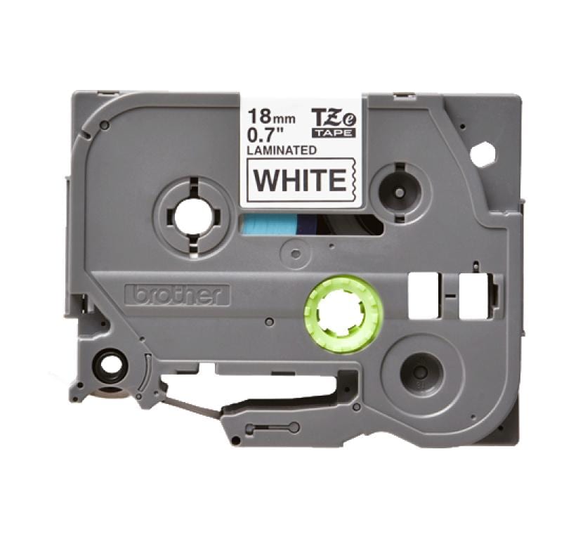 P-TOUCH Ruban P-Touch 18mm blanc-noir