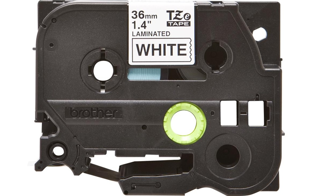P-TOUCH Ruban P-Touch 36mm blanc-noir