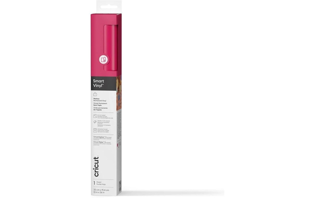 Cricut Smart Vinyl Permanent Rôle, Rose clair
