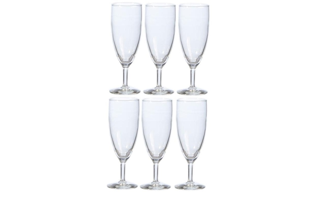 Royal Leerdam Verre à champagne Napolix 6 pièces, 15 cl
