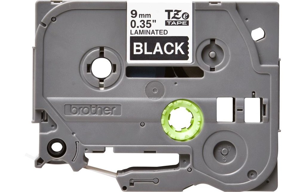 P-TOUCH Ruban P-Touch 9mm noir-blanc