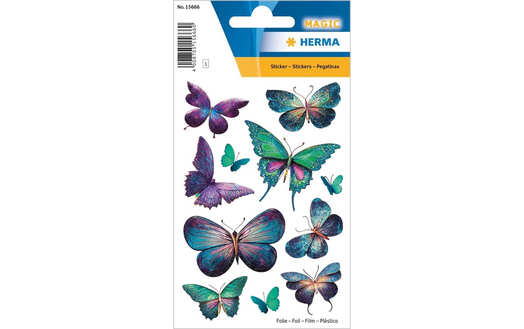 Herma Stickers Autocollant à motif Papillons 11 Pièce/s