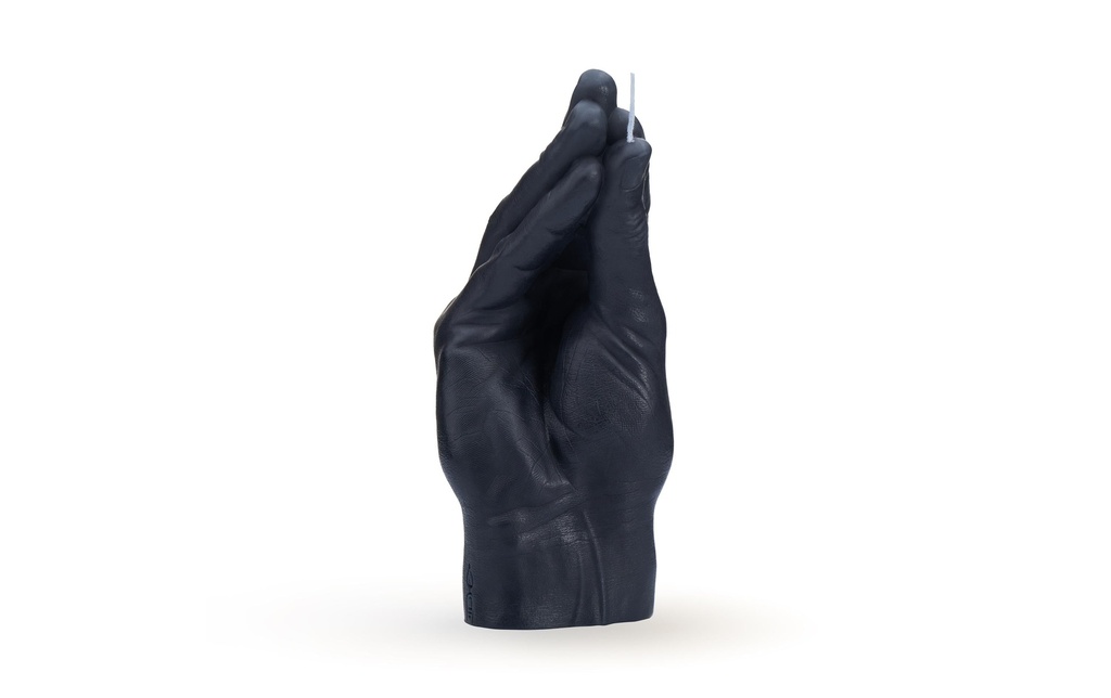 Mandatus Bougie Candle Hand Italian Gesture, Noir