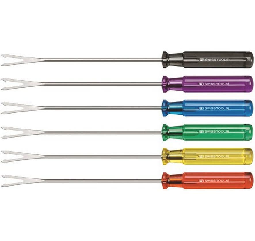 PB Swiss Tools Fourchette à fondue de viande Set de fourchettes à fondue 4040/4041 6 Personen