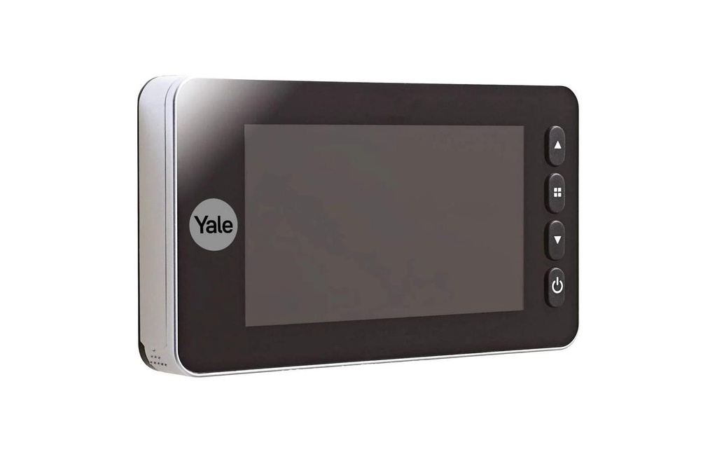 Yale Judas numérique DDV 5800 Écran 4.3 Argenté