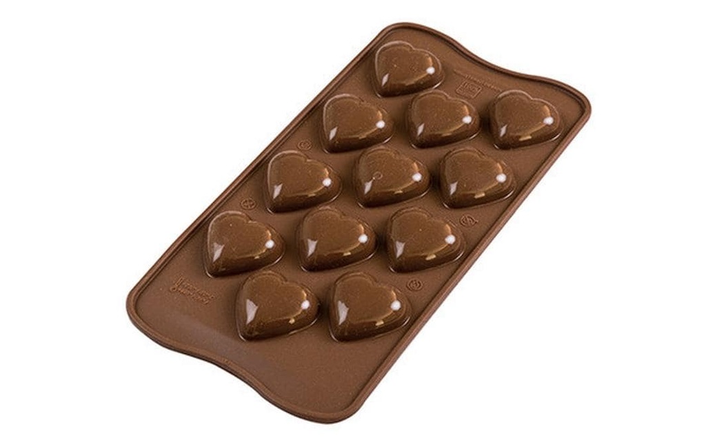 Silikomart Moule pour pralines Cœur