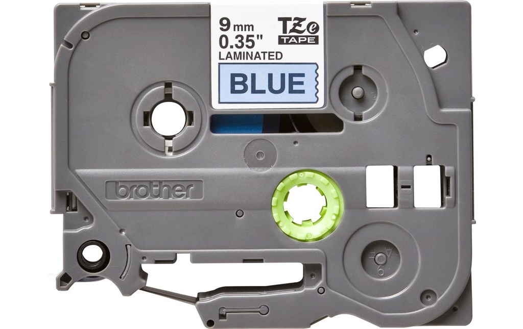 P-TOUCH Ruban P-Touch 9mm bleu-noir